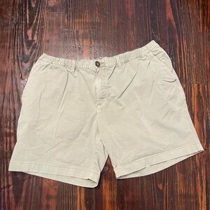 Chubbies Light Tan Flat Front Shorts